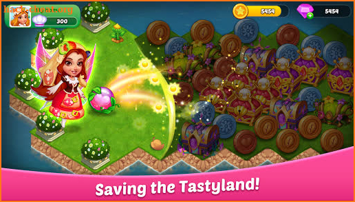 Tastyland- Merge 2048, cooking games, puzzle games screenshot