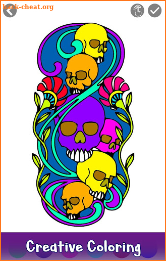 Tattoo Color by Number : Adult Coloring Book Pages screenshot