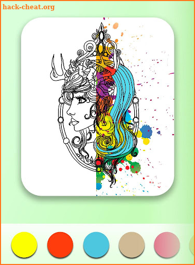 Tattoo Coloring Book For Adults screenshot