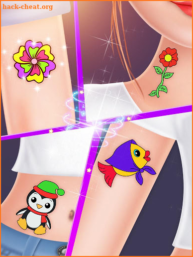 Tattoo Design - Connect the dots and color screenshot