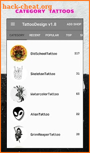 Tattoo Designs screenshot