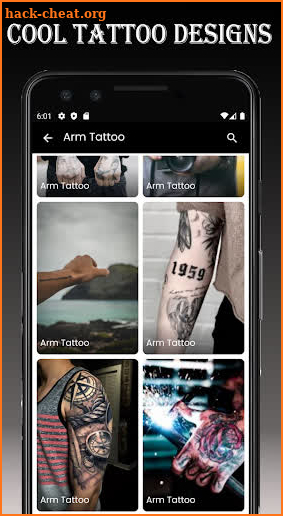 Tattoo Ideas App screenshot