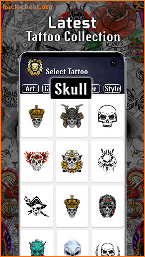 Tattoo Maker & Designs screenshot