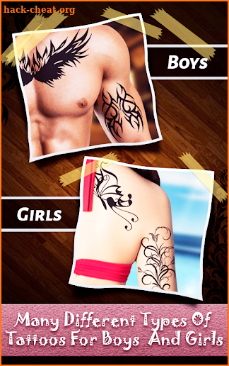Tattoo Maker - Boys And Girls screenshot
