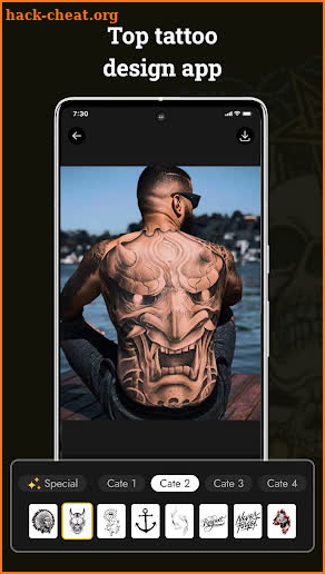 Tattoo Maker - Tattoo design screenshot