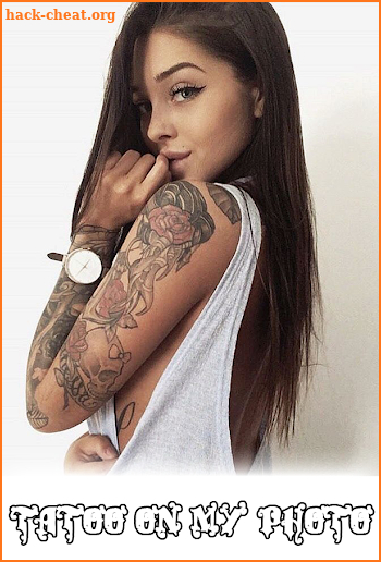 Tattoo On My Photo 2018 screenshot