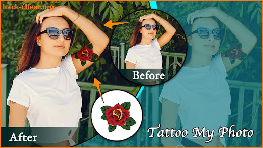 Tattoo On My Photo - Tattoo Photo Editor & Maker screenshot