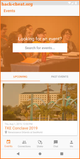 Tau Kappa Epsilon Events screenshot
