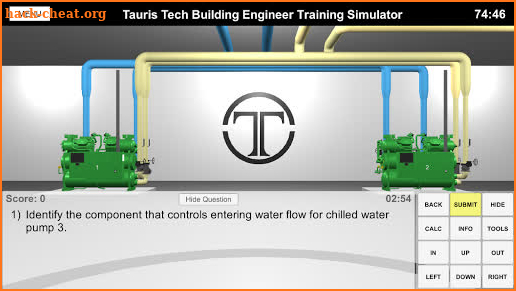 Tauris Tech Building Engineer Training Simulator screenshot