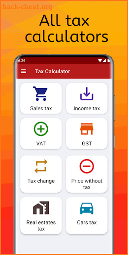 Tax Calculator 2021 - 2022 screenshot