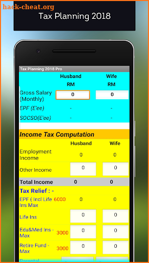 Tax Planning 2018 Pro screenshot