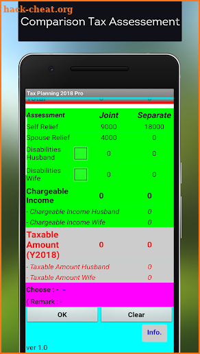 Tax Planning 2018 Pro screenshot