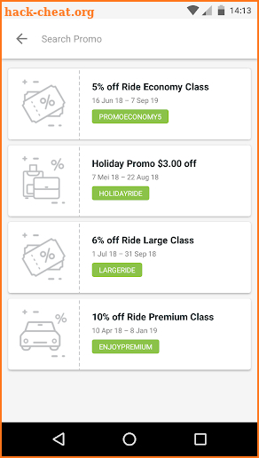 Taxi App - Material UI Template screenshot