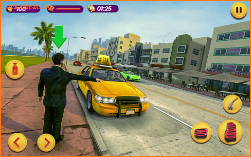 Taxi Cab City Driving - Car Driver screenshot