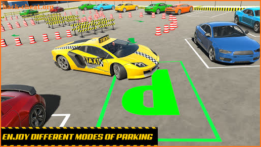 Taxi Car Parking: Modern Car Games screenshot
