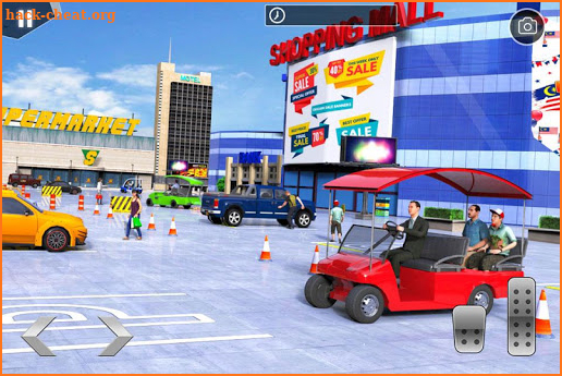 Taxi Car Simulator 2019 – Shopping mall taxi games screenshot
