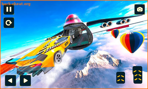 Taxi Car Stunts Games 3D: Ramp Car screenshot