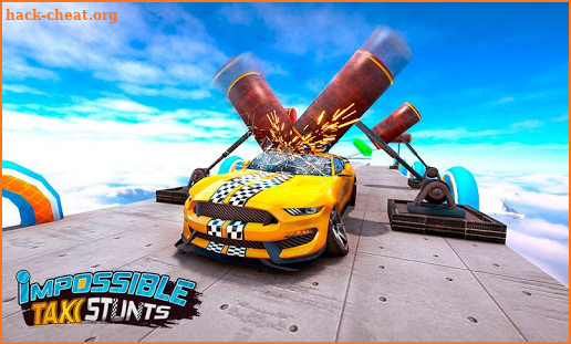 Taxi Car Stunts Games 3D: Ramp Car screenshot