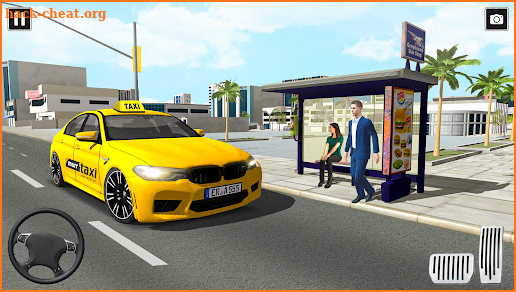 Taxi Crazy Driver Simulator 3D screenshot