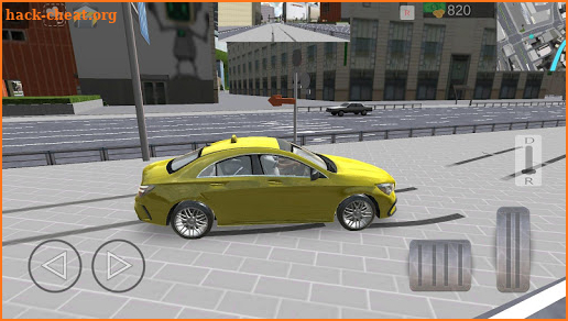 Taxi Driving Simulation Be Quick in the City screenshot