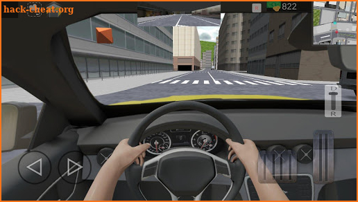 Taxi Driving Simulation Be Quick in the City screenshot
