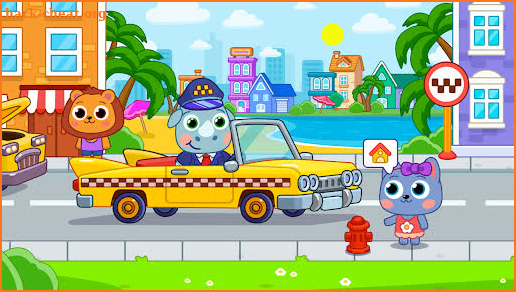 Taxi for kids screenshot