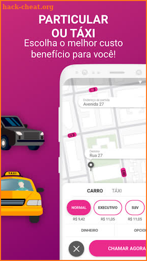Táxi Rosa para Passageiras screenshot