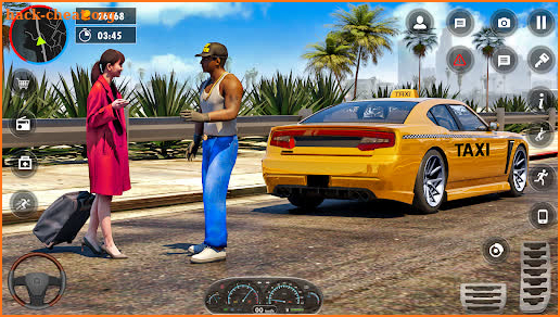 Taxi Simulator Games: Car Game screenshot