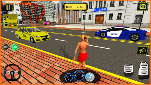 Taxi Simulator New York City - Taxi Driving Game screenshot