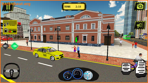 Taxi Simulator New York City - Taxi Driving Game screenshot
