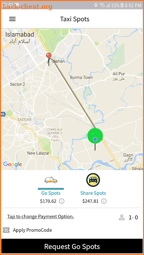 Taxi Spots screenshot