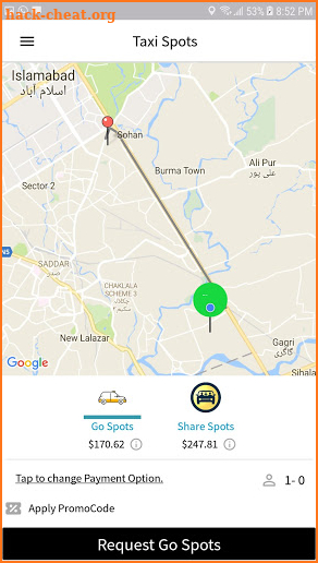 Taxi Spots Driver screenshot