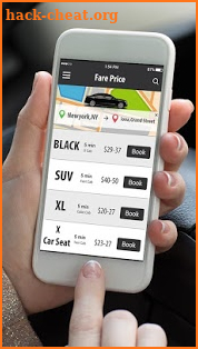 Taxi Uber Fare Estimate Calculator screenshot