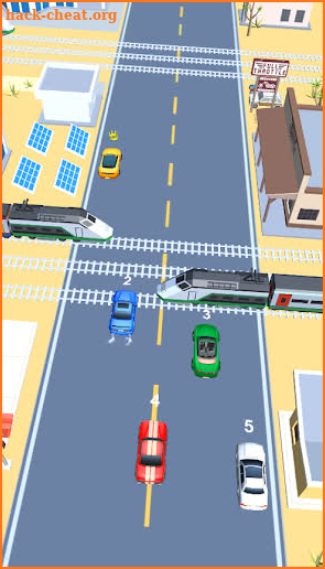Taxi vs Train Racing screenshot