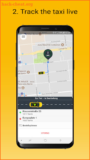 taxi.eu screenshot