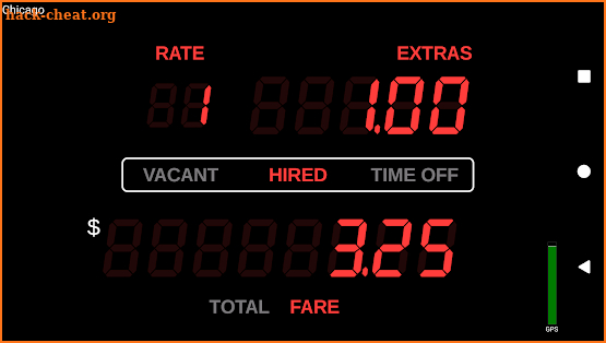 Taximeter screenshot