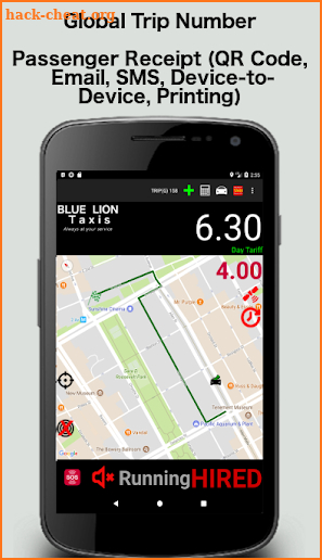 Taximeter-GPS screenshot