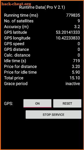 Taximeter Pro screenshot