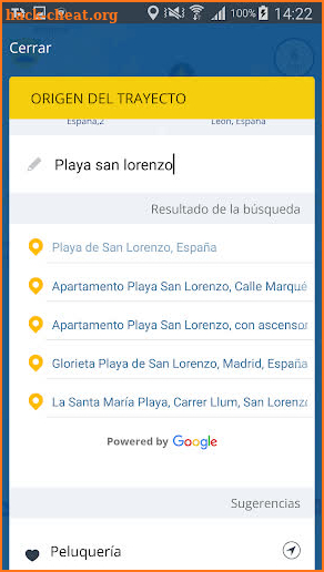 Taxis de Asturias screenshot