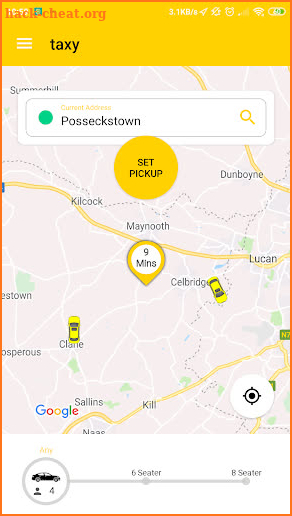 taxy (Ireland's New Taxi App) screenshot