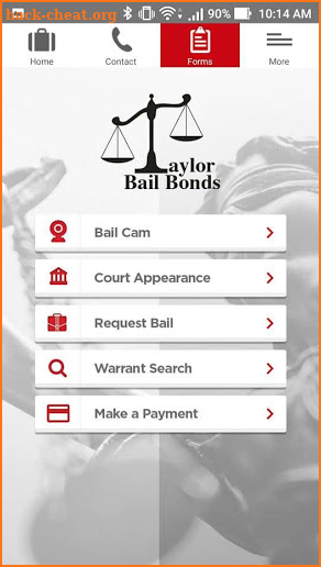 Taylor Bail Bonds screenshot