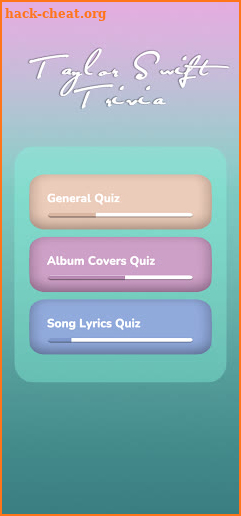 Taylor Swift Trivia Quiz screenshot