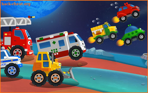 Tayo Monster Alien Truck - Huge Car Game screenshot