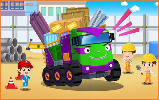 Tayo Monster Max - Dump Truck Car Game screenshot