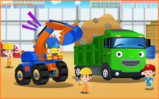 Tayo Monster Poco - Excavator Car Game screenshot