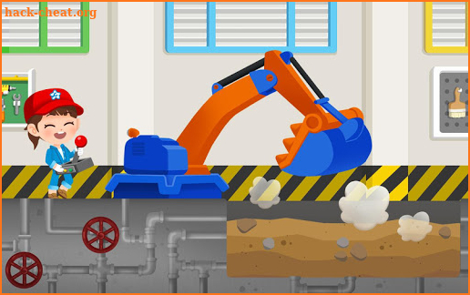 Tayo Monster Poco - Excavator Car Game screenshot