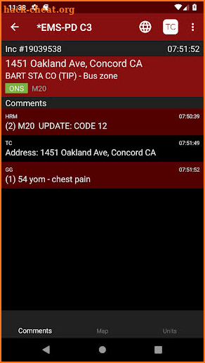 TC Mobile - Tablet Command screenshot