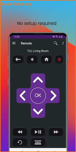 TCL Remote Control - Roku TV screenshot