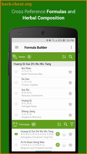 TCM Formula Builder screenshot