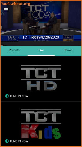 TCT - TV That Inspires screenshot